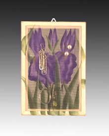 Earring Holder Classic Hanging - Iris
