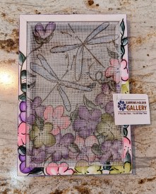 Classic Hanging Earring Holder - Dragonfly Garden