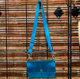 Peacock Crossbody Seatbelt Clutch