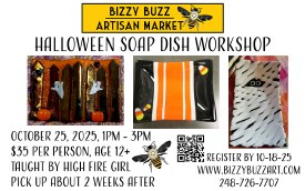 10/25/25 Halloween Soap Dish Workshop