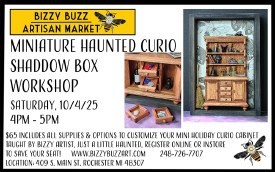 10-4-25 Mini Haunted Curio Workshop