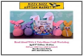April 8th 2023 Kid's Read Aloud with a Take Home Craft