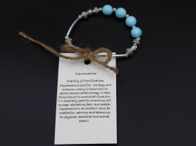 Spiritual Energy Holistic Bracelets: Aquamarine