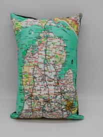 Pillow Michigan Road Map