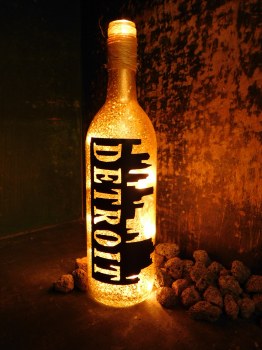 Bottle "Detroit" Skyline