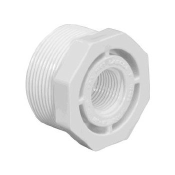 1-1/2in x 1-1/4in SXT Bushing, Sch 40, PVC
