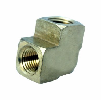 1/4in FPT 90 Degree Elbow, Brass