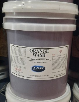 Orange Wash, 5 Gallons