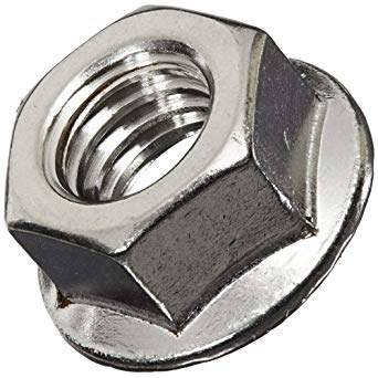 3/8-16in Flange Nut, SS