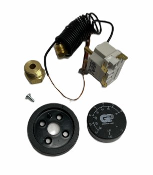GP Adjustable Thermostat w/Remote Probe, (86-250F @ 4000 PSI)