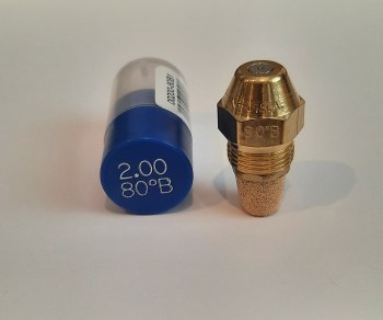 80B Blue 2.00 GPH, Solid Cone Fuel Nozzle