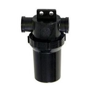 3/4in FPT Can Type Filter, Mesh Screen, Black