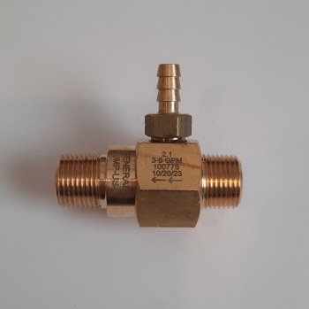 2.1mm, 3-5 GPM Hi-Draw Chemical Injector, Fixed, GP