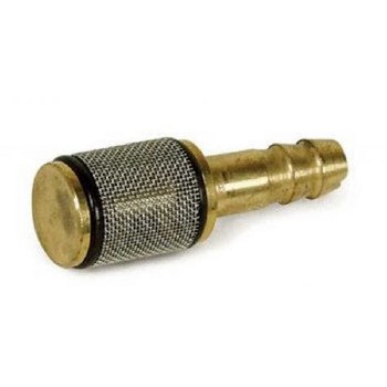 Brass Chemical Filter, W/O Check Valve, 1/4in Hose Barb