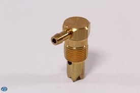 1/2in NPT Brass Rollover Saftey Vent for a Fuel Tank