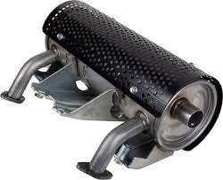 Muffler Assembly for Honda GX690, Right Side - L&H Industrial