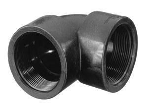 1/2in Threaded 90 Elbow, Poly