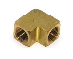 1/2in FPT Threaded 90, Brass