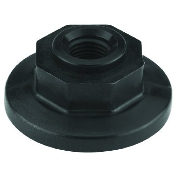 1in Flange Plug w/ 1/4in FPT, Poly