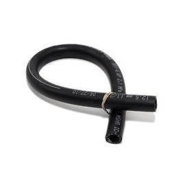 1/2in X 1ft Fuel Hose, Rubber Cover Push-On @ 300 PSI, Black