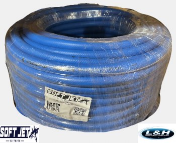 SoftJet- 5/8in x 200ft AG Spray Hose With Crimps