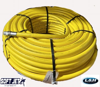 SoftJet- 5/8in x 300ft AG Spray Hose With Crimps
