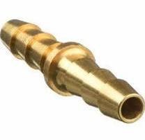 3/8in Hose Barb, Straight, Brass