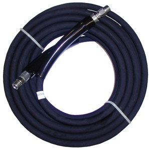 3/4in x 50ft, 1-Wire Hose @ 3125 PSI, Black