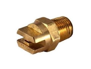 4 x 25, 1/4in Low Pressure Brass Nozzle