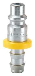 1/4in Hose Coupling Plug, Steel