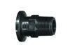 1in Flange x 1-1/4in MPT, Poly