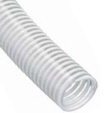 1-1/2in x 100ft Roll, Clear PVC Suction Hose