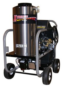 Alkota 311X4X, 3 GPM @ 1100 PSI, Chrome Wheels, 2.3 HP, 115V, Electric