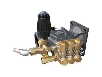 AR RRV4G40D-F24 Plumbed Replacement Pump, 4.0 GPM @ 4000 PSI 1" Gas Flange