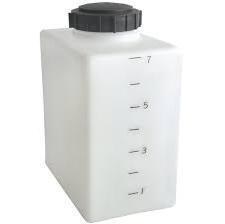 7 Gallon Flat Bottom Utility Tank
