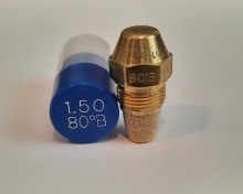 80B Blue 1.50 GPH, Solid Cone Fuel Nozzle