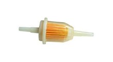 1/4in In-Line Fuel Filter, Plastic