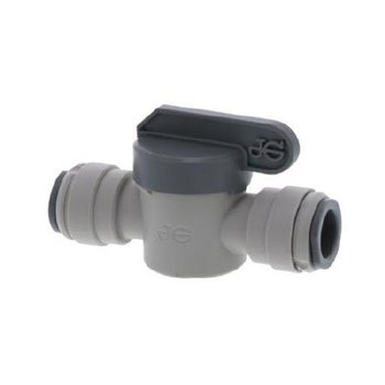 1/2in Ball Valve Pushfit, Poly