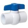 1/2in FPT x 1/2in FPT PVC Ball Valve, Sch 40