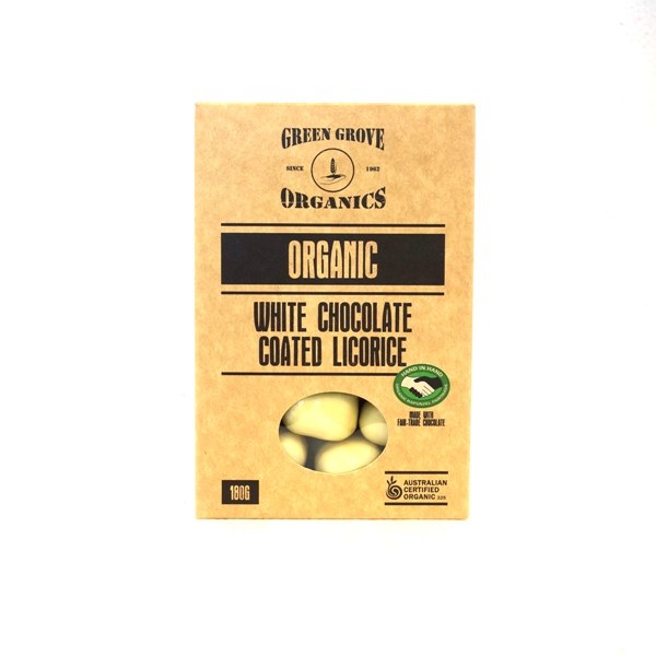 White Choc Licorice 180g