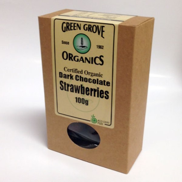 Dark Chocolate Strawberry  100g