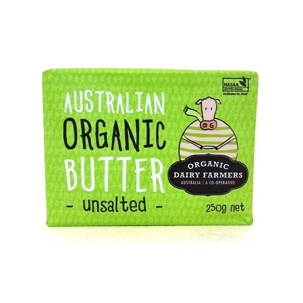 Butter Unsalted 250g Aus