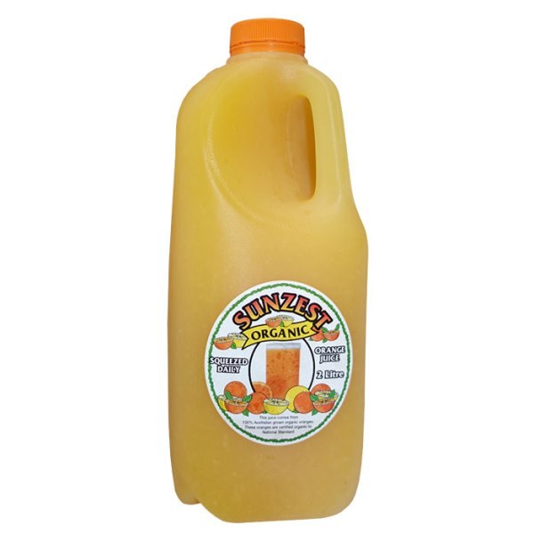 Orange Juice 2Lt (Not Certified Organic)