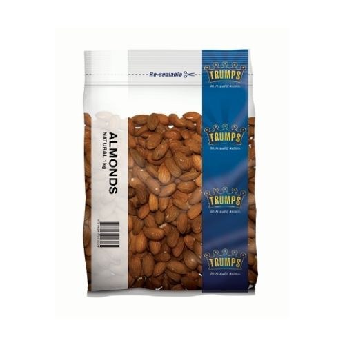 Almonds Natural 1Kg  My Organics