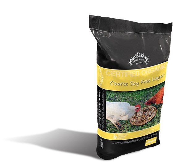 Poultry/Feed Coarse Soy Free  20kg (Not Certified Organic)