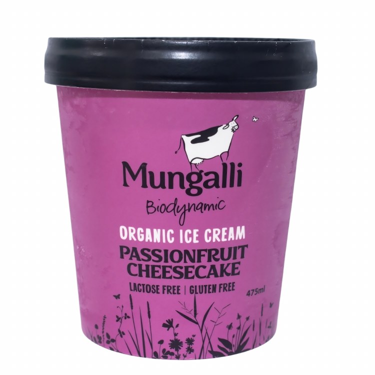Ice Cream Passionfruit Cheesecake 475ml L/Free