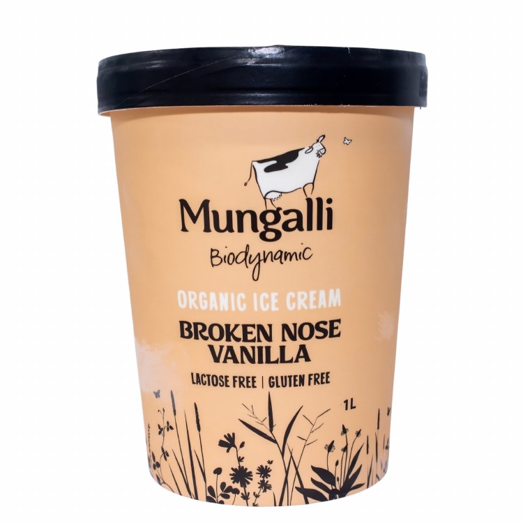Ice Cream Broken Nose Vanilla  1L L/Free