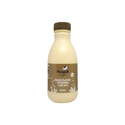 Pouring Cream L/Free Biodynamic 500mL