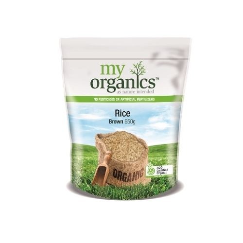 Rice Brown Medium Grain 650G