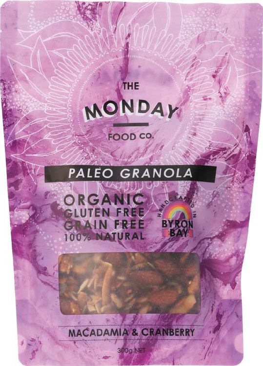 Paleo Granola Macadamia &amp; Cranberry 300g